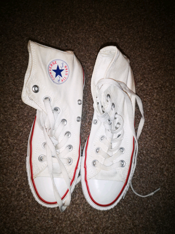 white converse size 3.5